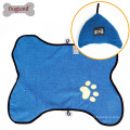 Dog Drying Bath Toalha azul para patas sujas para cachorro